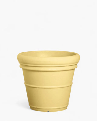 Serralunga Neoclassic Double Edge planter Serralunga Sahara Yellow 55 cm - 21.65 in - Buy now on ShopDecor - Discover the best products by SERRALUNGA design