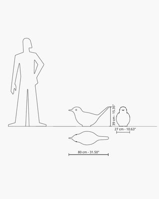 Serralunga Pulcino decoration moleskin - Buy now on ShopDecor - Discover the best products by SERRALUNGA design