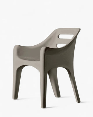 Serralunga Russel chair Serralunga Turin turtledove - Buy now on ShopDecor - Discover the best products by SERRALUNGA design