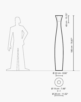 Serralunga Scarlett planter - Buy now on ShopDecor - Discover the best products by SERRALUNGA design