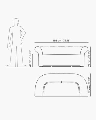 Serralunga Sirchester sofa - Buy now on ShopDecor - Discover the best products by SERRALUNGA design