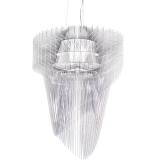 Slamp Aria Suspension XL suspension lamp diam. 90 cm. Slamp Transparent - Buy now on ShopDecor - Discover the best products by SLAMP design