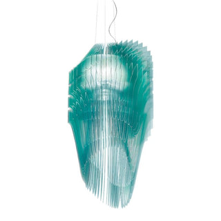 Slamp Avia Edition Suspension suspension lamp diam. 52 cm. Slamp Turquoise - Buy now on ShopDecor - Discover the best products by SLAMP design