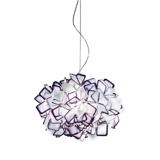 Slamp Clizia Suspension lamp diam. 53 cm. Slamp Purple - Buy now on ShopDecor - Discover the best products by SLAMP design