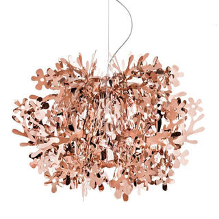 Slamp Fiorella Suspension Mini suspension lamp diam. 48 cm. Slamp Copper - Buy now on ShopDecor - Discover the best products by SLAMP design