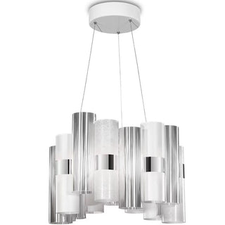 Slamp La Lollo Suspension M LED suspension lamp diam. 48 cm. Slamp White - Buy now on ShopDecor - Discover the best products by SLAMP design