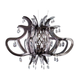 Slamp Medusa Suspension lamp diam. 83 cm. Slamp Pewter - Buy now on ShopDecor - Discover the best products by SLAMP design