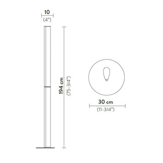 Slamp Modula Linear Floor LED floor lamp - Buy now on ShopDecor - Discover the best products by SLAMP design