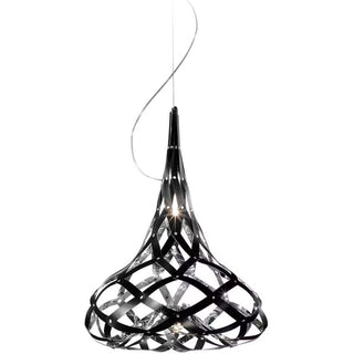 Slamp Supermorgana Suspension lamp diam. 45 cm. Slamp Mirror Black - Buy now on ShopDecor - Discover the best products by SLAMP design