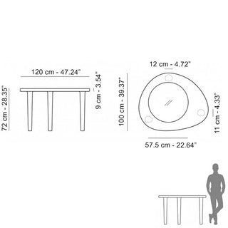 Slide Coccode' Table Polyethylene by Slide Studio - Buy now on ShopDecor - Discover the best products by SLIDE design