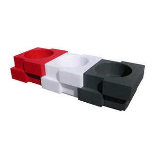 Slide Cubic Yo Vase Polyethylene - Buy now on ShopDecor - Discover the best products by SLIDE design