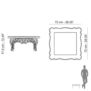 Slide - Design of Love Duke of Love Table by G. Moro - R. Pigatti - Buy now on ShopDecor - Discover the best products by SLIDE design