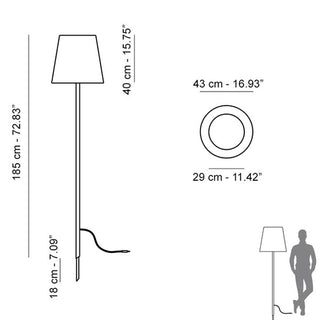 Slide Fiaccola Alibaba Floor Lamp by Giò Colonna Romano - Buy now on ShopDecor - Discover the best products by SLIDE design