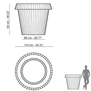 Slide Gio' Tondo Light Vase - Buy now on ShopDecor - Discover the best products by SLIDE design