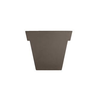 Slide Il Vaso Vase H.55 cm Polyethylene by Giò Colonna Romano Slide Argil grey FJ - Buy now on ShopDecor - Discover the best products by SLIDE design