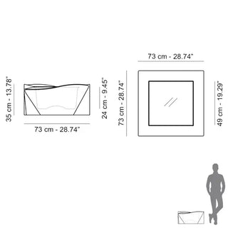 Slide Kami Ni Light Small Table - Buy now on ShopDecor - Discover the best products by SLIDE design