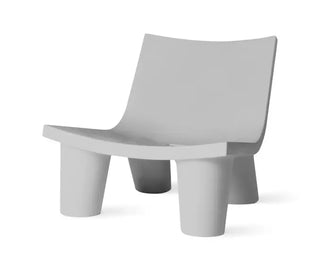 Slide Low Lita Armchair Polyethylene Slide Milky White FT - Buy now on ShopDecor - Discover the best products by SLIDE design