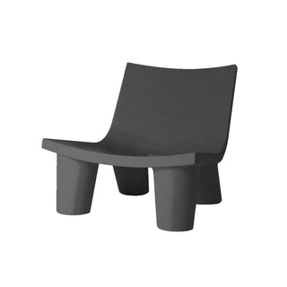 Slide Low Lita Armchair Polyethylene Slide Elephant grey FG - Buy now on ShopDecor - Discover the best products by SLIDE design