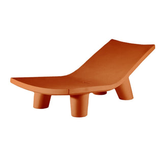 Slide Low Lita Lounge Beach chair by Paola Navone Slide Pumpkin orange FC - Buy now on ShopDecor - Discover the best products by SLIDE design