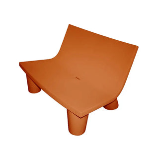 Slide Low Lita Love Sofa Polyethylene Slide Pumpkin orange FC - Buy now on ShopDecor - Discover the best products by SLIDE design