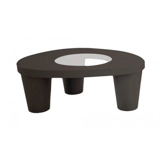 Slide Low Lita Small Table Polyethylene Slide Chocolate FE - Buy now on ShopDecor - Discover the best products by SLIDE design