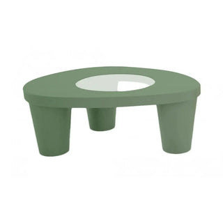 Slide Low Lita Small Table Polyethylene Slide Mauve Green FV - Buy now on ShopDecor - Discover the best products by SLIDE design