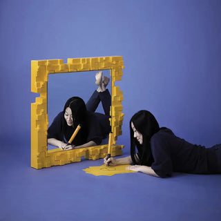 Slide Pixel Mirror Polyethylene - Buy now on ShopDecor - Discover the best products by SLIDE design