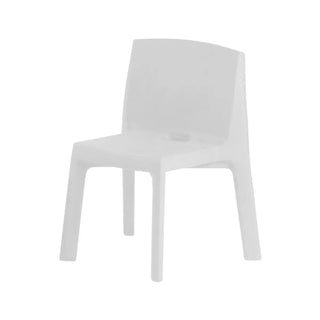 Slide Q4 Chair Polyethylene Slide Milky White FT - Buy now on ShopDecor - Discover the best products by SLIDE design