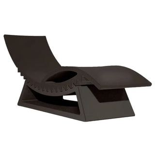 Slide Tic Tac Chaise longue Polyethylene Slide Chocolate FE - Buy now on ShopDecor - Discover the best products by SLIDE design