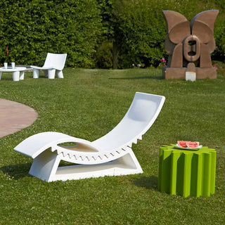 Slide Tic Tac Chaise longue Polyethylene - Buy now on ShopDecor - Discover the best products by SLIDE design