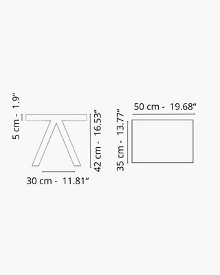 Slide Toy table h. 42 cm. - 16.53 in. - Buy now on ShopDecor - Discover the best products by SLIDE design