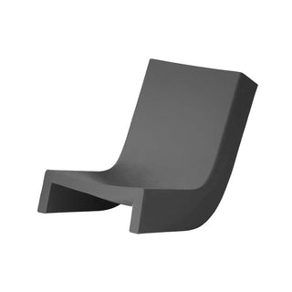 Slide Twist Chaise longue Polyethylene Slide Elephant grey FG - Buy now on ShopDecor - Discover the best products by SLIDE design