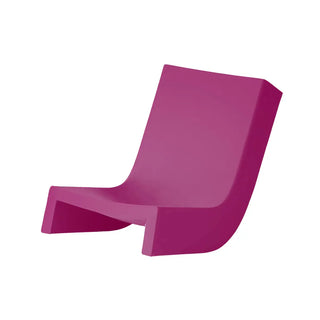 Slide Twist Chaise longue Polyethylene Slide Sweet Fuchsia FU - Buy now on ShopDecor - Discover the best products by SLIDE design