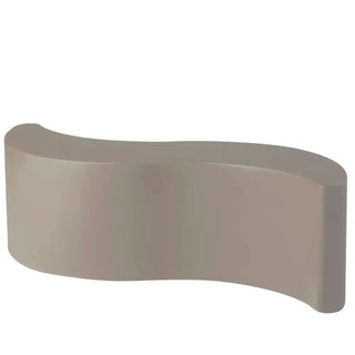 Slide Wave bench Slide Dove Grey - Buy now on ShopDecor - Discover the best products by SLIDE design
