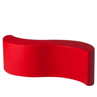 Slide Wave bench Flame red - Buy now on ShopDecor - Discover the best products by SLIDE design