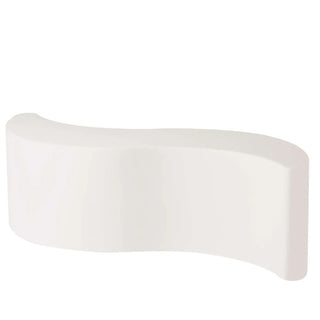 Slide Wave bench Slide Milky white FT - Buy now on ShopDecor - Discover the best products by SLIDE design