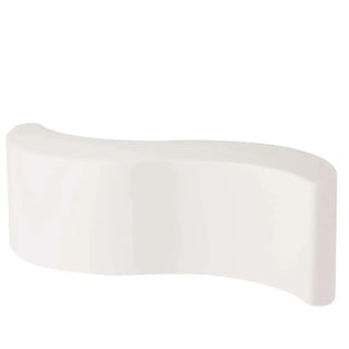 Slide Wave bench Slide Milky White FT - Buy now on ShopDecor - Discover the best products by SLIDE design