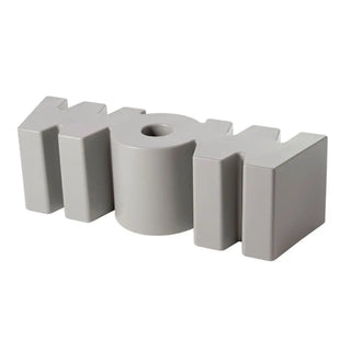 Slide WOW bench Slide Dove Grey - Buy now on ShopDecor - Discover the best products by SLIDE design