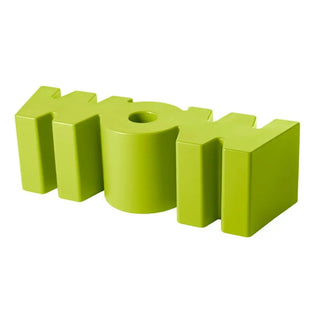 Slide WOW bench Slide Lime Green FR - Buy now on ShopDecor - Discover the best products by SLIDE design