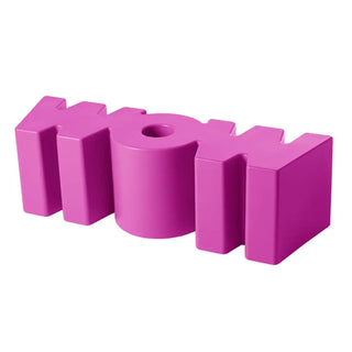 Slide WOW bench Slide Sweet Fuchsia FU - Buy now on ShopDecor - Discover the best products by SLIDE design