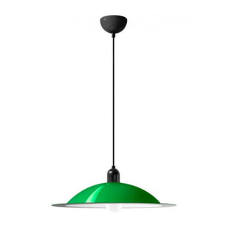 Stilnovo Lampiatta suspension lamp diam. 50 cm. White Green - Buy now on ShopDecor - Discover the best products by STILNOVO design