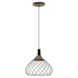 Stilnovo Mongolfier suspension lamp LED diam. 40 cm. Stilnovo Mongolfier Black Nichel - Buy now on ShopDecor - Discover the best products by STILNOVO design