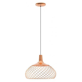 Stilnovo Mongolfier suspension lamp LED diam. 57 cm. Stilnovo Mongolfier Pink Gold - Buy now on ShopDecor - Discover the best products by STILNOVO design