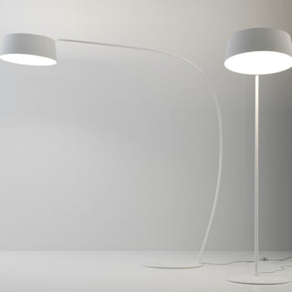 Stilnovo Oxygen floor lamp LED with straight rod - Buy now on ShopDecor - Discover the best products by STILNOVO design