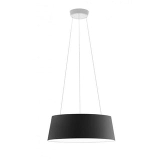 Stilnovo Oxygen suspension lamp LED diam. 56 cm. Stilnovo Oxygen Black White - Buy now on ShopDecor - Discover the best products by STILNOVO design