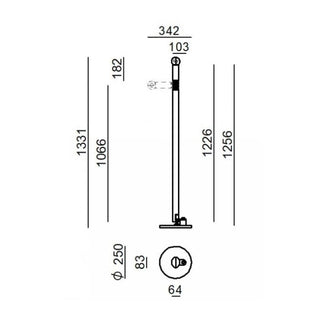 Stilnovo Periscopio floor lamp - Buy now on ShopDecor - Discover the best products by STILNOVO design