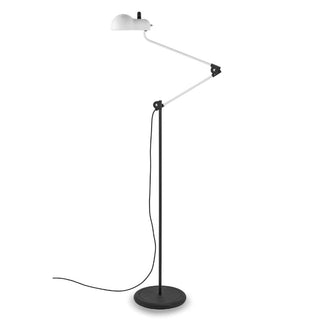 Stilnovo Topo floor lamp Stilnovo Topo White Black - Buy now on ShopDecor - Discover the best products by STILNOVO design