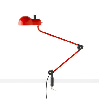 Stilnovo Topo clamp table lamp Stilnovo Topo Iconic Red - Buy now on ShopDecor - Discover the best products by STILNOVO design