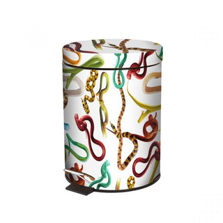 Seletti Toiletpaper Dustbin Snakes White 27.5 cm - 10.83 inch - Buy now on ShopDecor - Discover the best products by TOILETPAPER HOME design