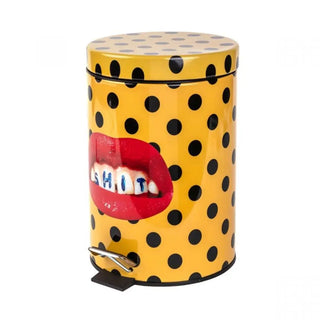 Seletti Toiletpaper dustbin Shit 39.5 cm - 15.56 in - Buy now on ShopDecor - Discover the best products by TOILETPAPER HOME design